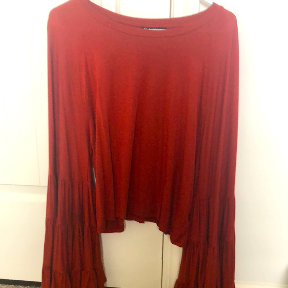 Long sleeve thin shirt from Shein. It is a medium. It has been worn once.